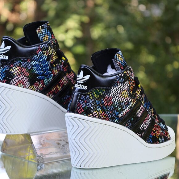 Adidas Superstar Ellure Floral Snakeskin Print - Picture 12 of 14